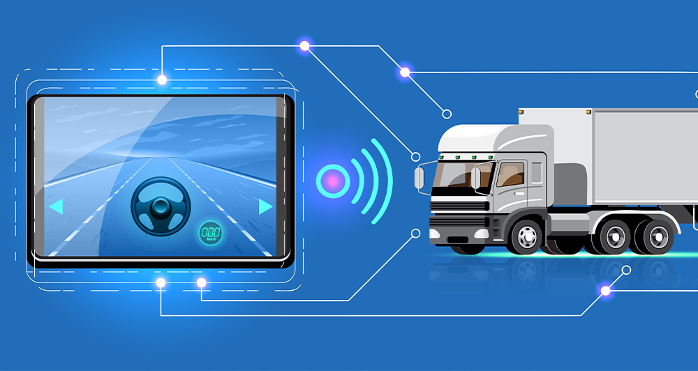 BLR Logistiks leveraging technology to improve driver safety and efficiency in logistics.